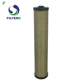 Filterk 1μm Patroon van de de Compressorfilter van de Nauwkeurigheidslucht, Hoge Precision Air-Filters voor Compressoren